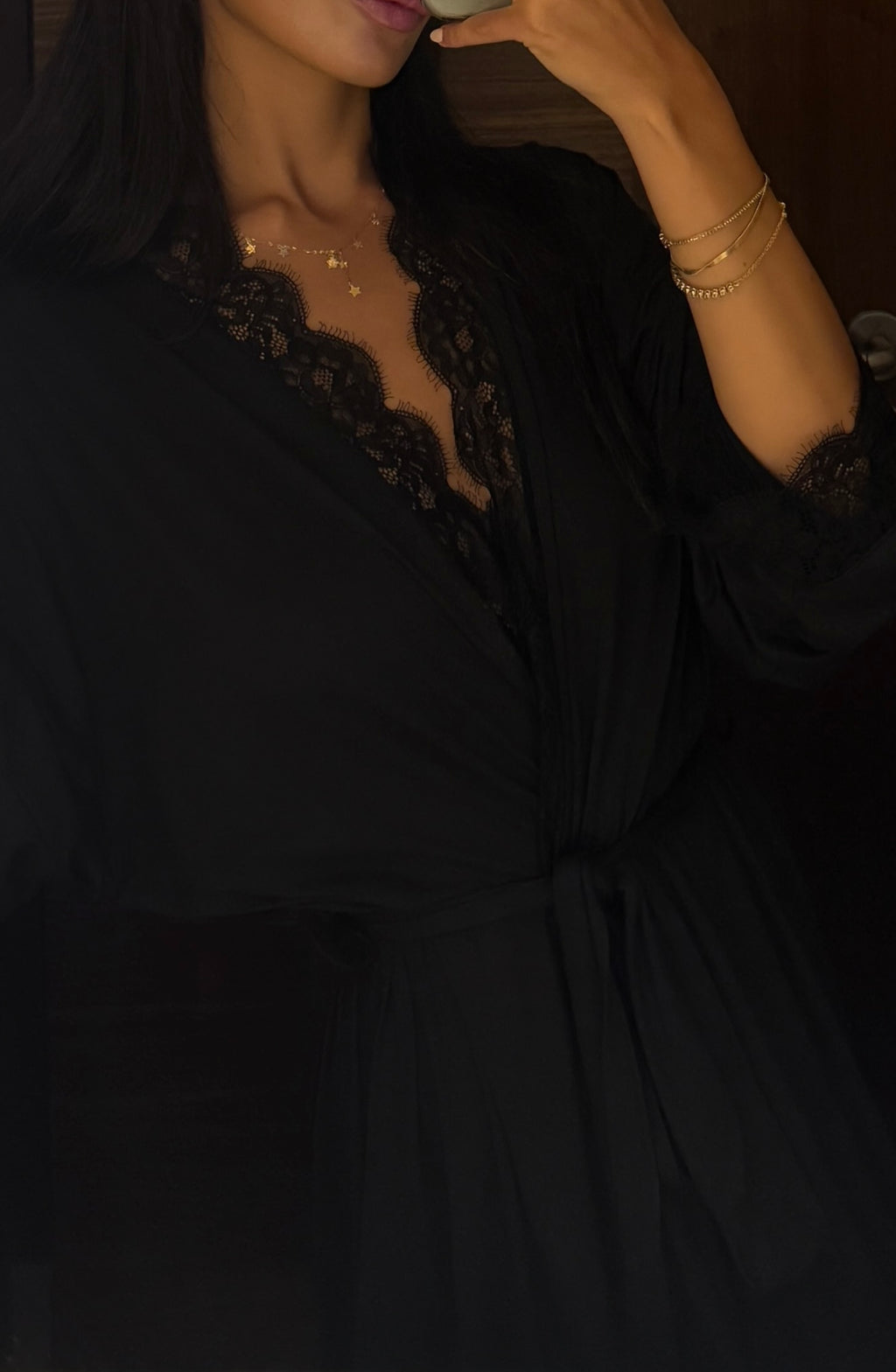 Skin Lace Robe